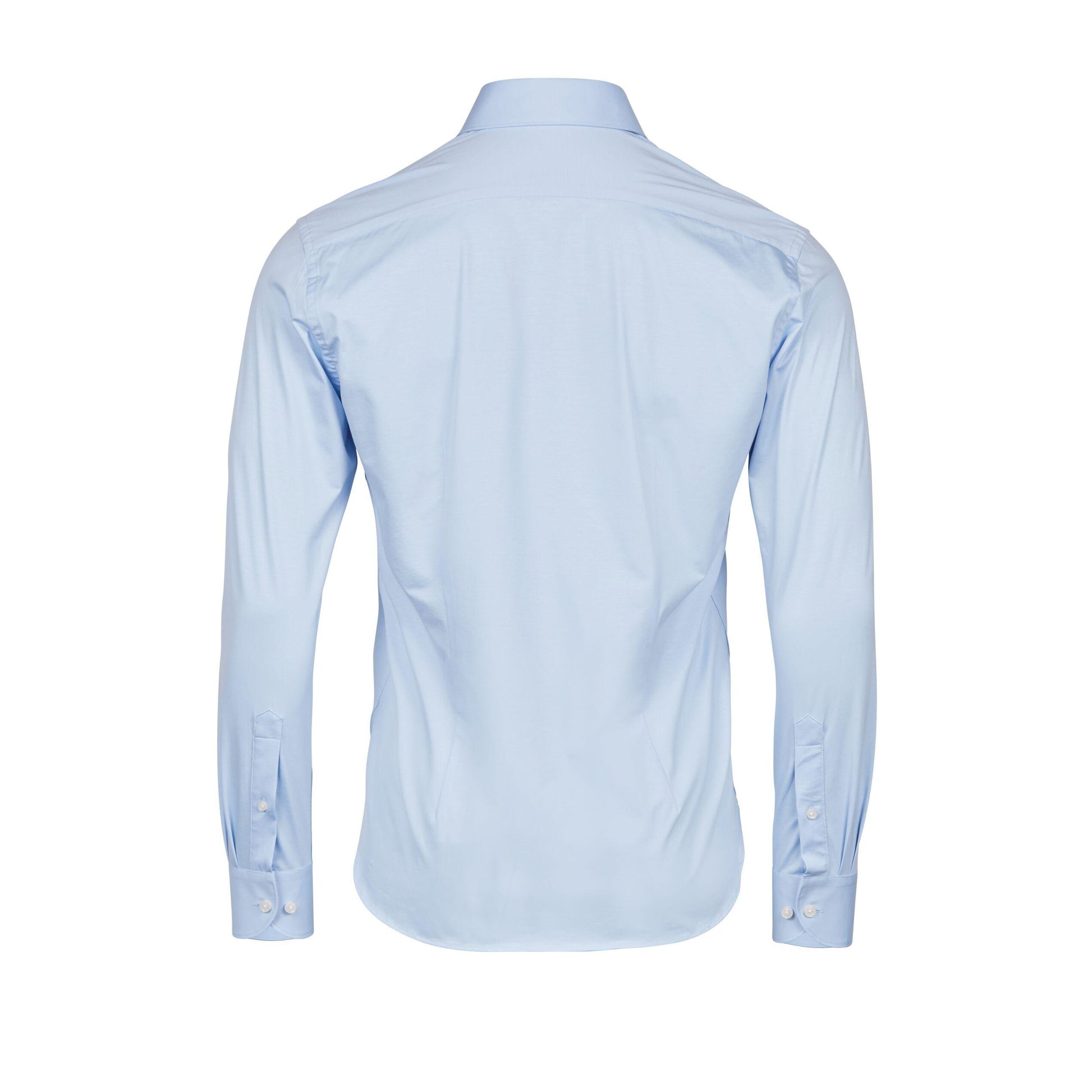 Light Blue - Back - Tee Jays Mens Stretch Active Shirt