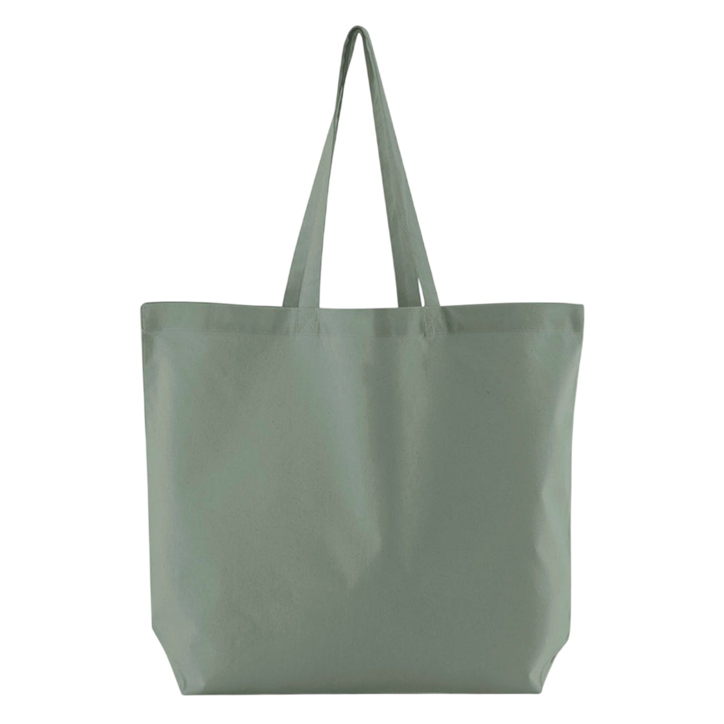 Dusty Green - Front - Westford Mill InCo Bag For Life Organic Cotton Maxi Tote Bag