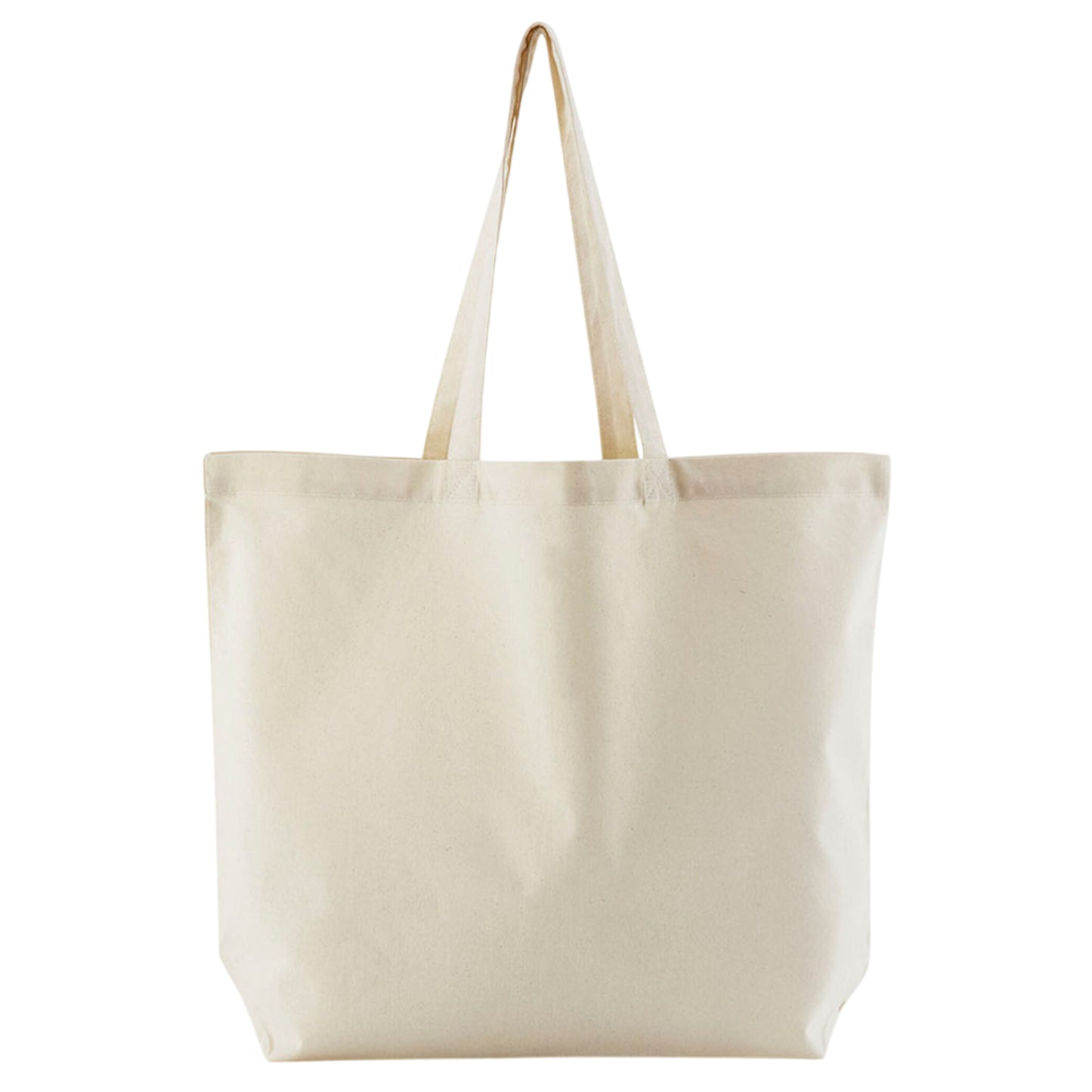 Natural - Front - Westford Mill InCo Bag For Life Organic Cotton Maxi Tote Bag