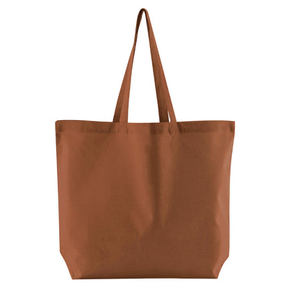 Terracotta - Front - Westford Mill InCo Bag For Life Organic Cotton Maxi Tote Bag