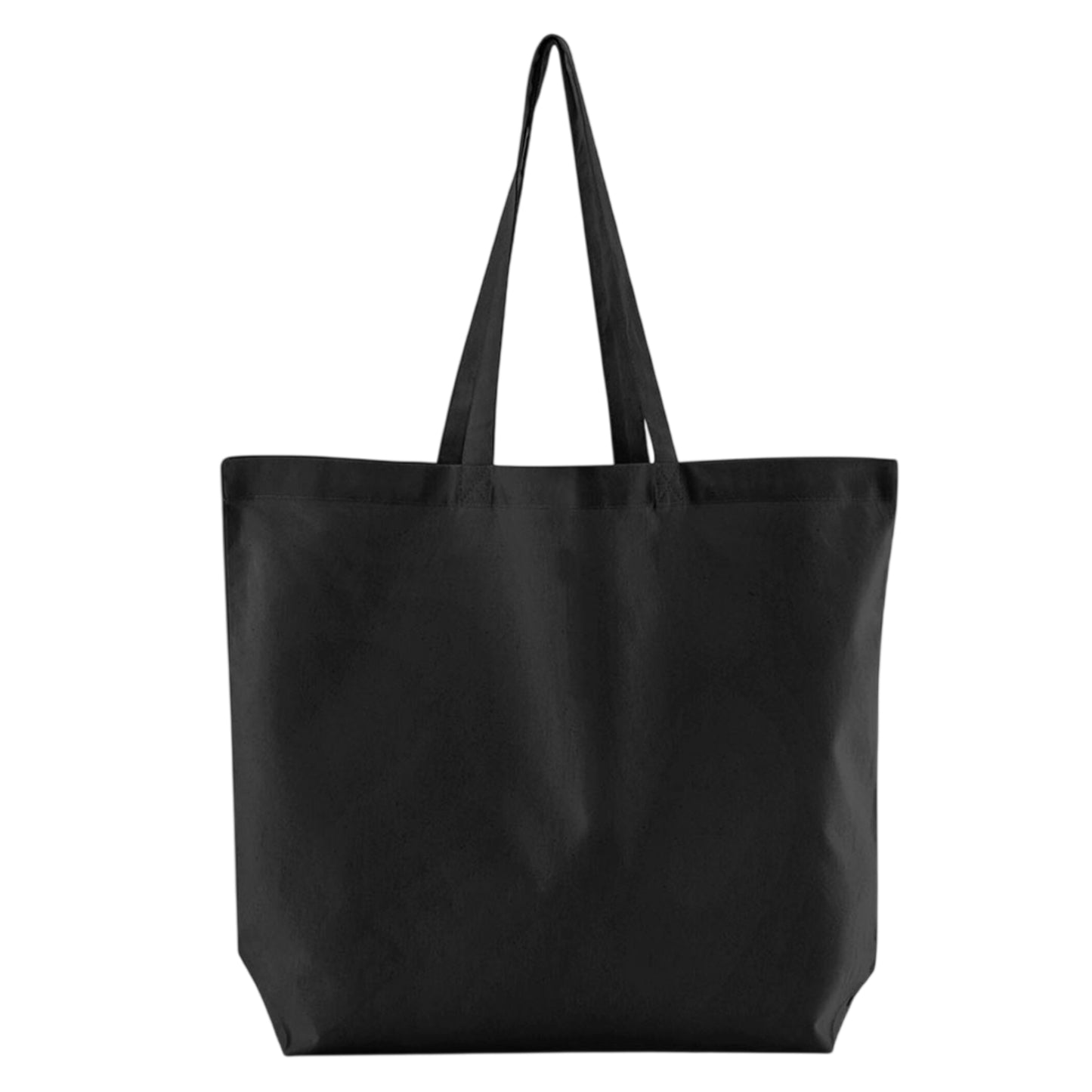 Black - Front - Westford Mill InCo Bag For Life Organic Cotton Maxi Tote Bag