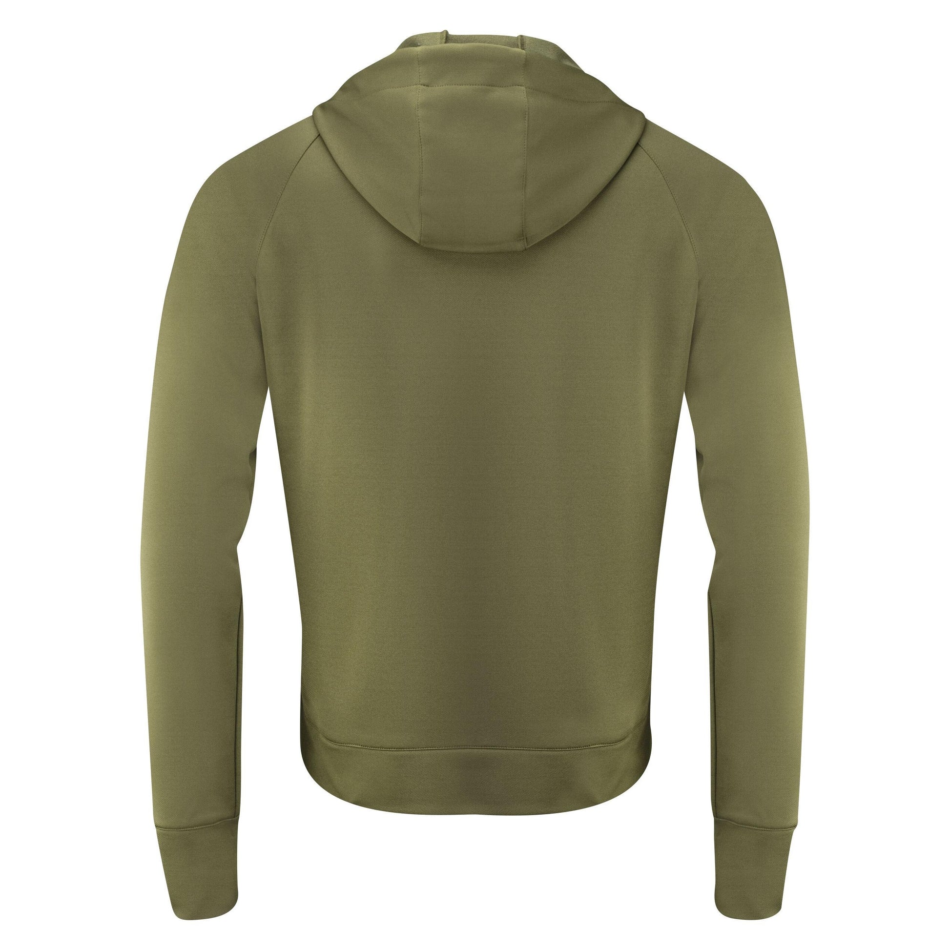 Moss Green - Side - James Harvest Mens Keyport Hooded Hybrid Jacket