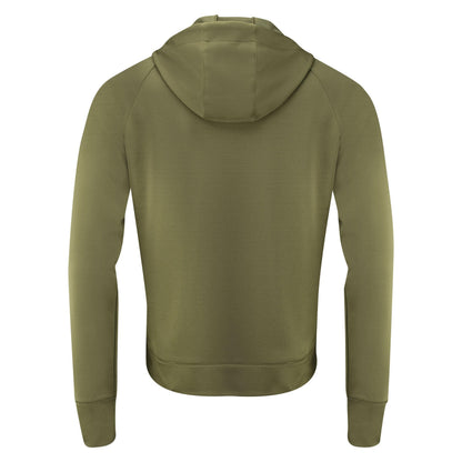 Moss Green - Side - James Harvest Mens Keyport Hooded Hybrid Jacket