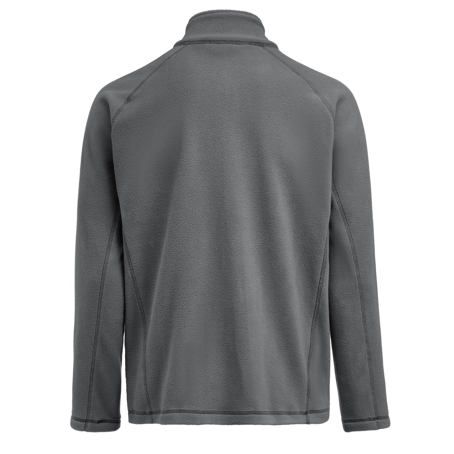 Steel Grey - Side - James Harvest Mens Zion Fleece Jacket