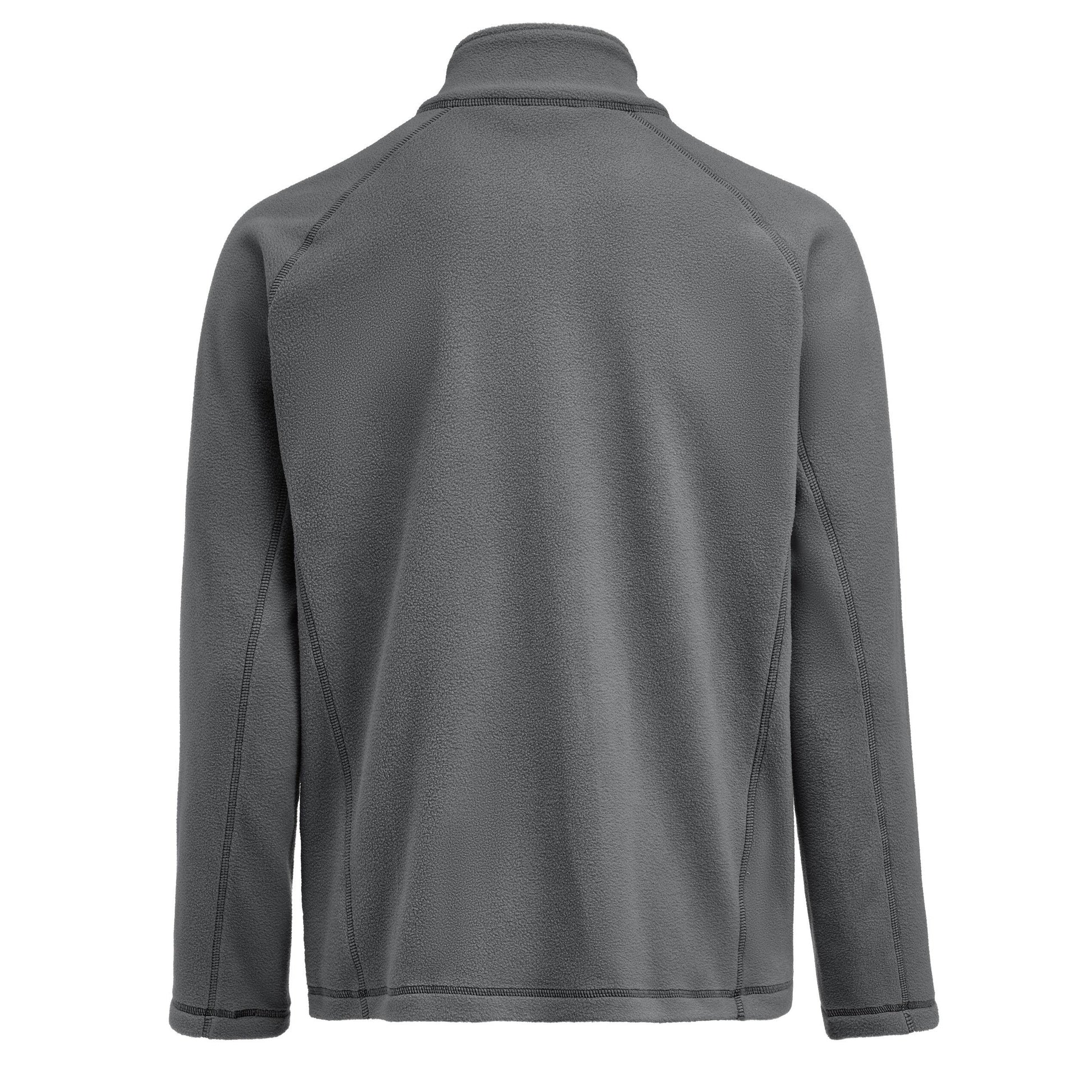 Steel Grey - Side - James Harvest Mens Zion Fleece Jacket