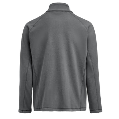 Steel Grey - Side - James Harvest Mens Zion Fleece Jacket