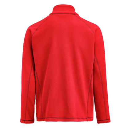 Red - Side - James Harvest Mens Zion Fleece Jacket