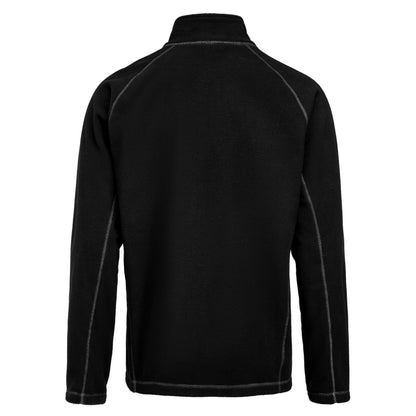Black - Side - James Harvest Mens Zion Fleece Jacket