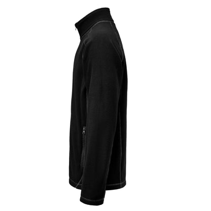 Black - Lifestyle - James Harvest Mens Zion Fleece Jacket