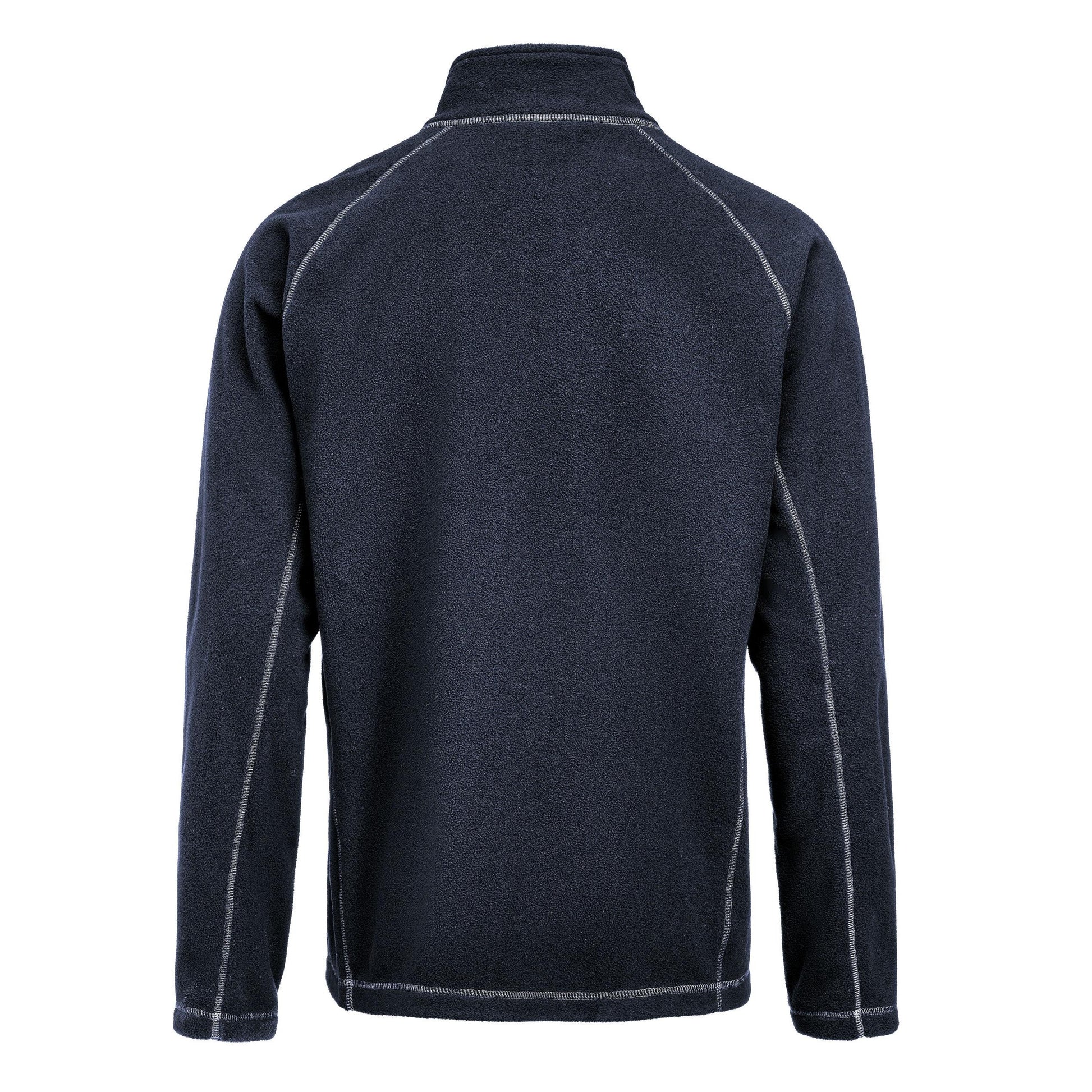 Navy - Side - James Harvest Mens Zion Fleece Jacket