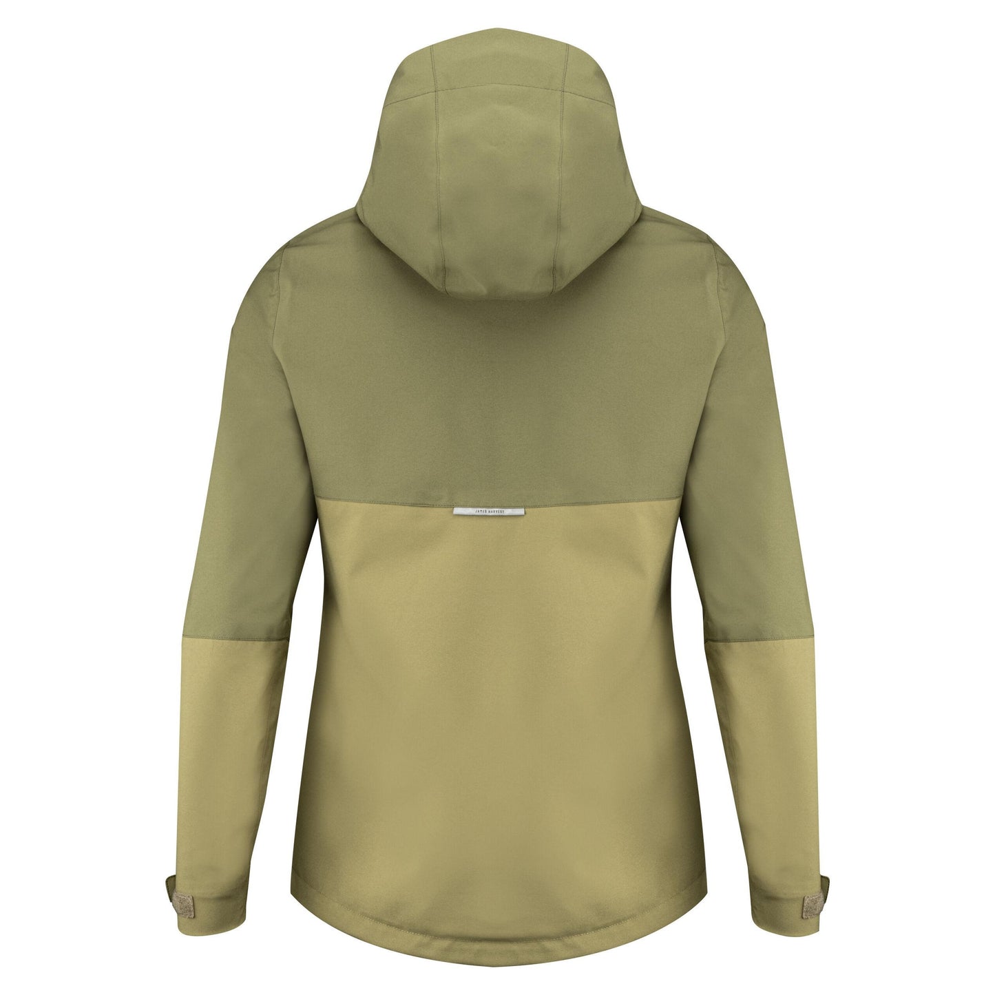 Moss Green - Pack Shot - James Harvest Womens-Ladies Northville Two Tone Shell Jacket
