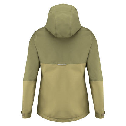 Moss Green - Pack Shot - James Harvest Womens-Ladies Northville Two Tone Shell Jacket