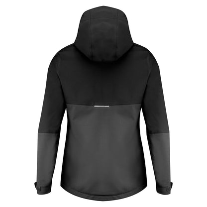 Black - Pack Shot - James Harvest Womens-Ladies Northville Two Tone Shell Jacket