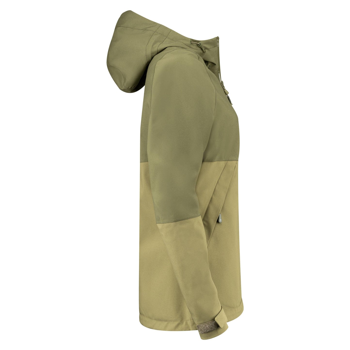 Moss Green - Lifestyle - James Harvest Womens-Ladies Northville Two Tone Shell Jacket