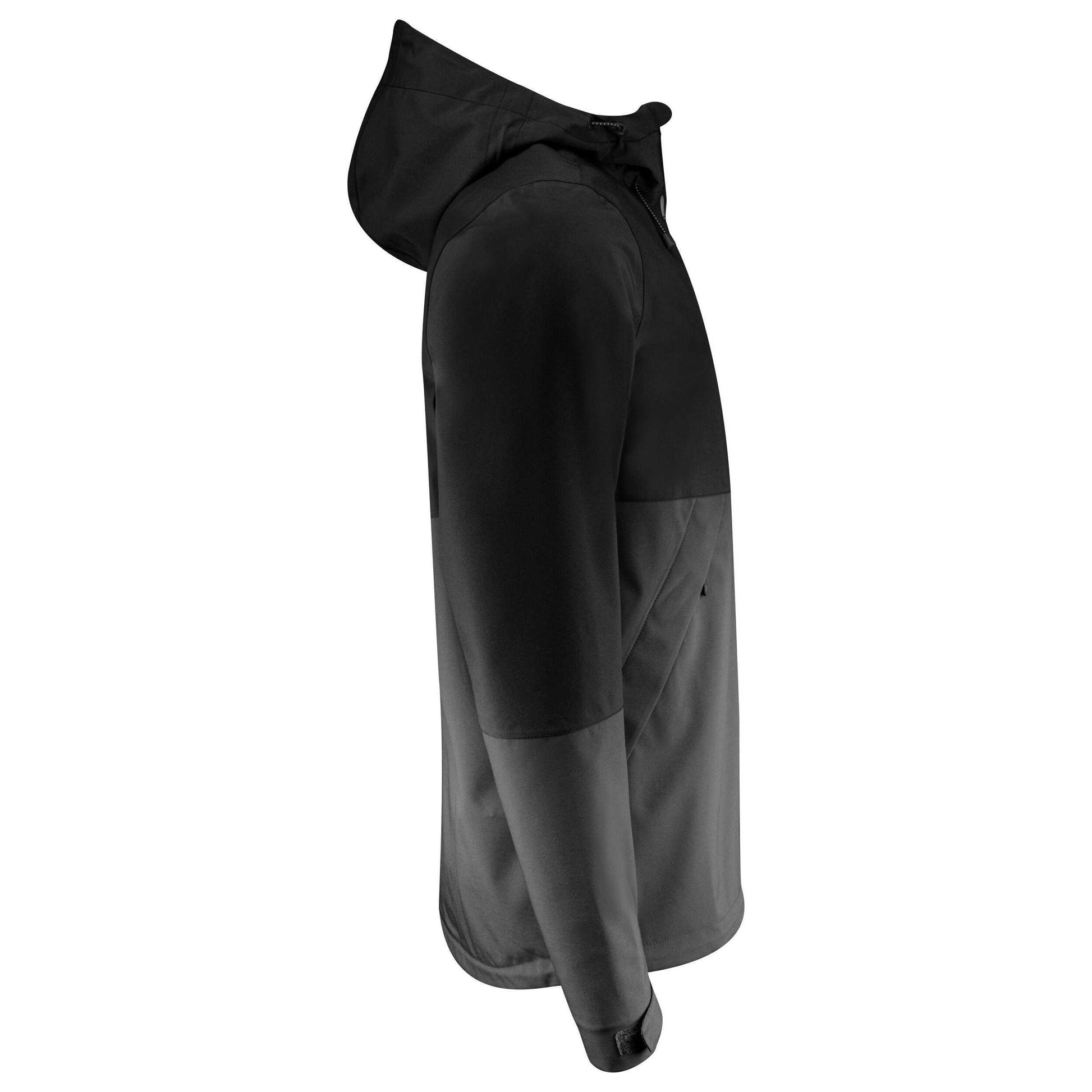 Black - Lifestyle - James Harvest Mens Northville Two Tone Shell Jacket