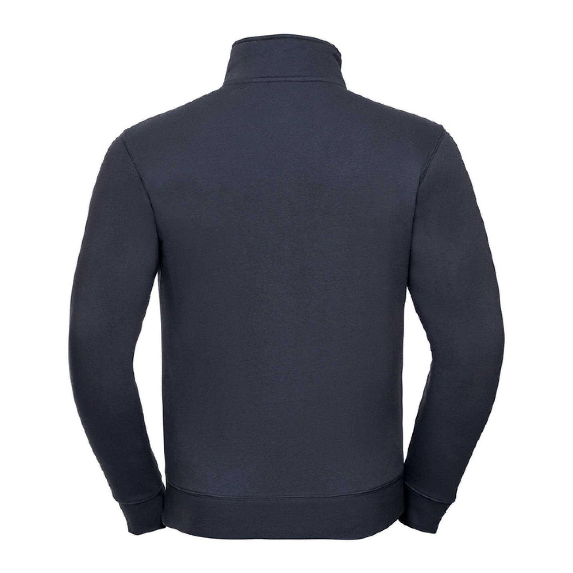 French Navy - Back - Russell Mens Authentic Sweat Jacket