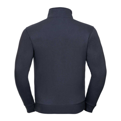 French Navy - Back - Russell Mens Authentic Sweat Jacket