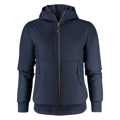 Navy - Front - James Harvest Womens-Ladies Franklin Lightweight Jacket