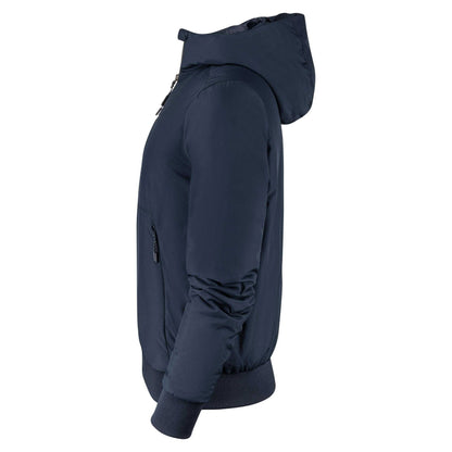 Navy - Side - James Harvest Womens-Ladies Franklin Lightweight Jacket