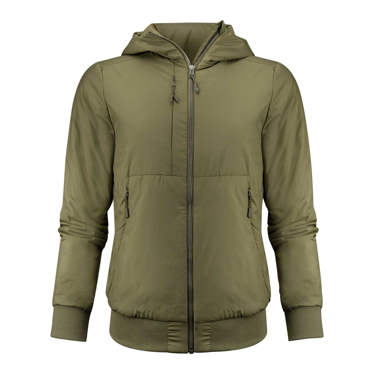 Moss Green - Front - James Harvest Womens-Ladies Franklin Lightweight Jacket