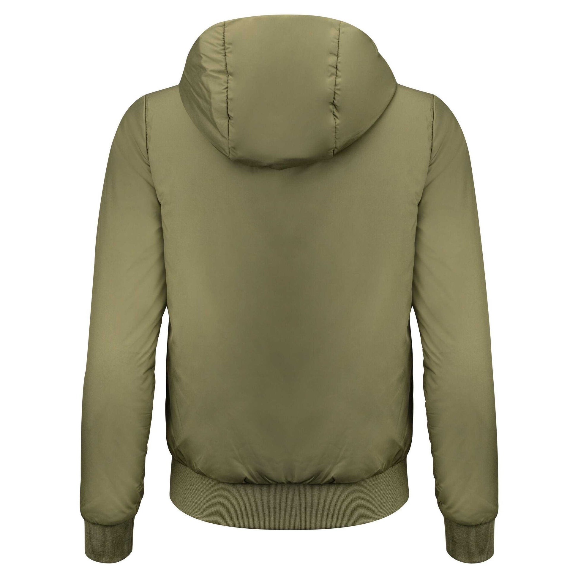 Moss Green - Back - James Harvest Womens-Ladies Franklin Lightweight Jacket