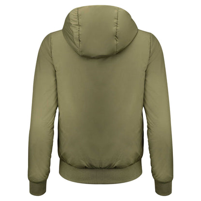 Moss Green - Back - James Harvest Womens-Ladies Franklin Lightweight Jacket