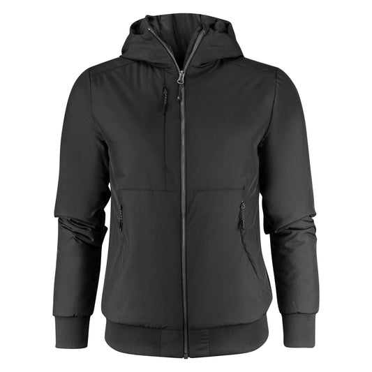 Black - Front - James Harvest Womens-Ladies Franklin Lightweight Jacket