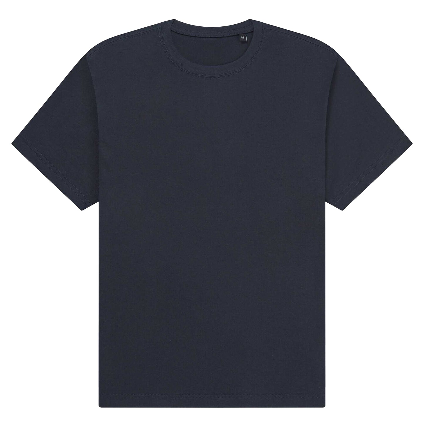 Midnight - Front - UCC Label Free Collection Unisex Adult Organic Heavy T-Shirt