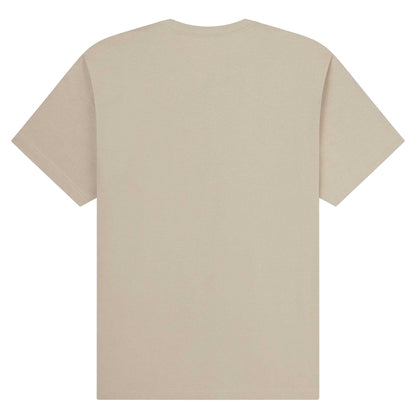 Sand - Back - UCC Label Free Collection Unisex Adult Organic Heavy T-Shirt