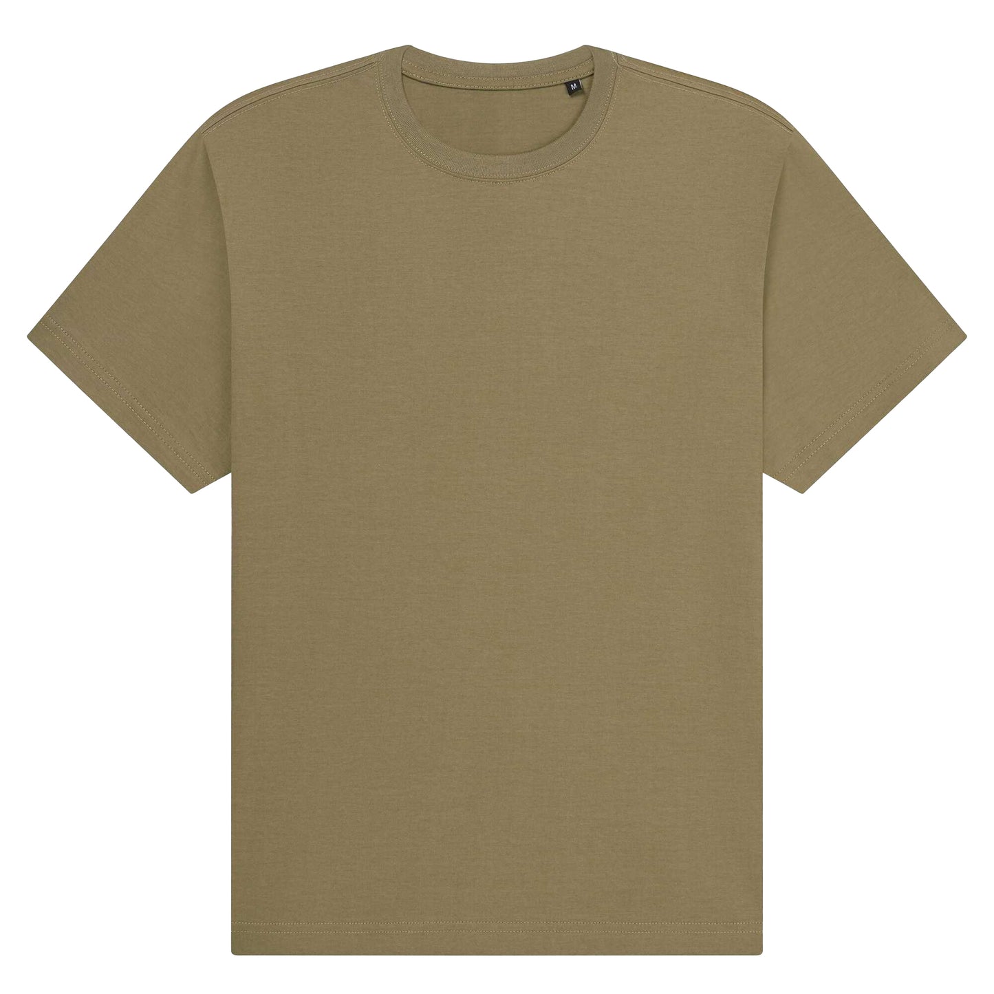 Army - Front - UCC Label Free Collection Unisex Adult Organic Heavy T-Shirt