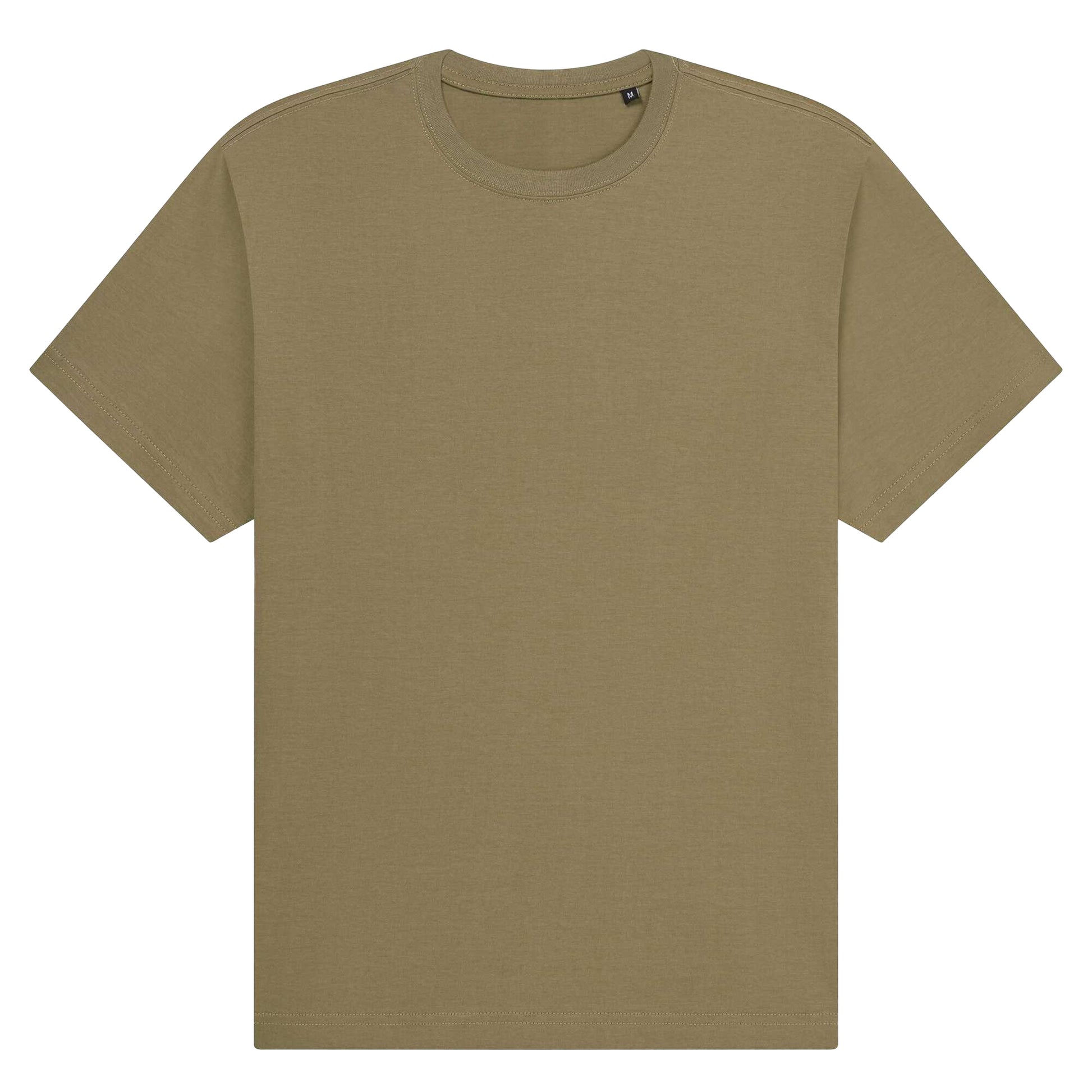 Army - Front - UCC Label Free Collection Unisex Adult Organic Heavy T-Shirt