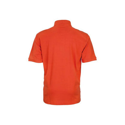 Orange - Back - WORK-GUARD by Result Mens Apex Polo Shirt