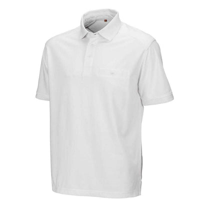 White - Front - WORK-GUARD by Result Mens Apex Polo Shirt