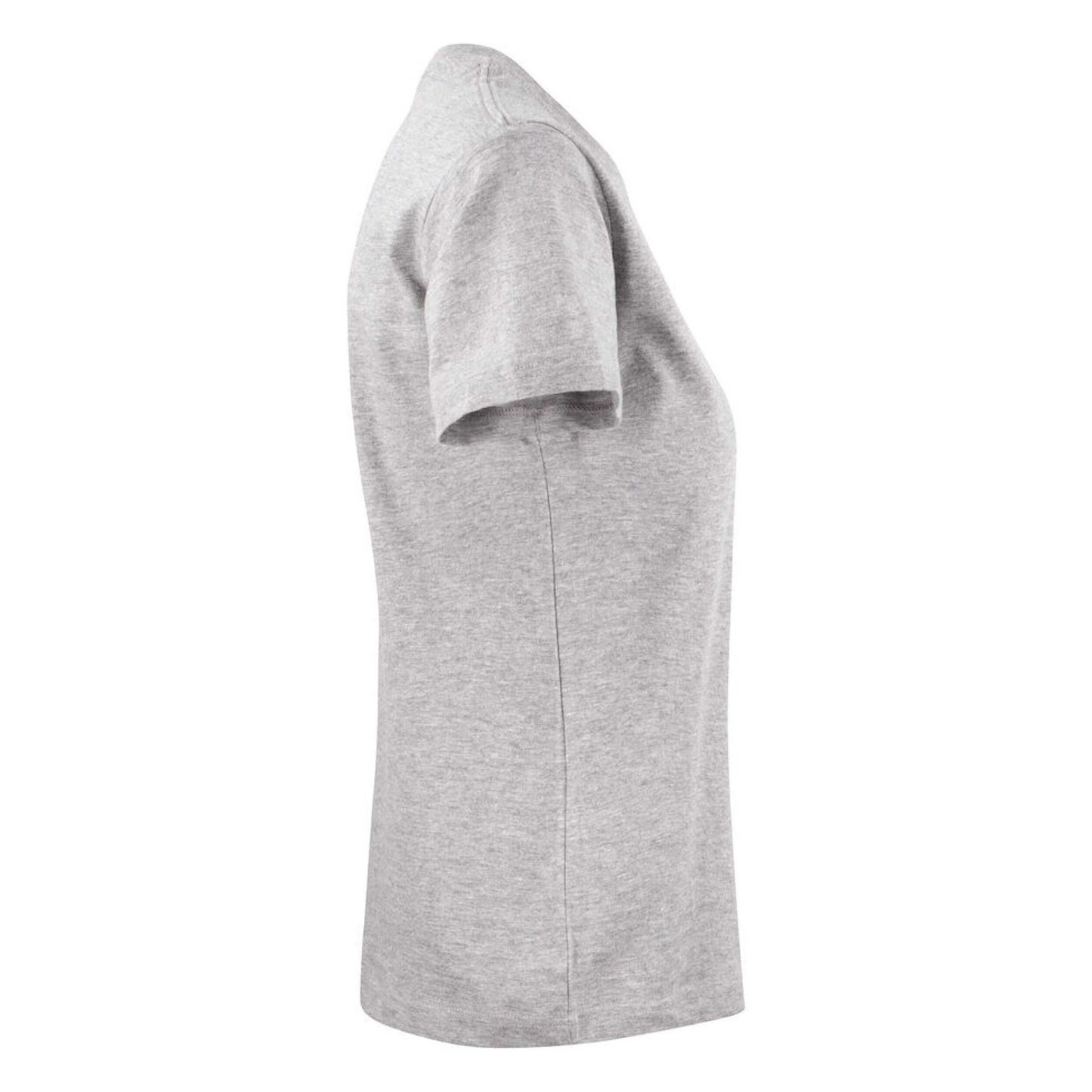 Grey Melange - Lifestyle - Printer Womens-Ladies Heavier Pro T-Shirt