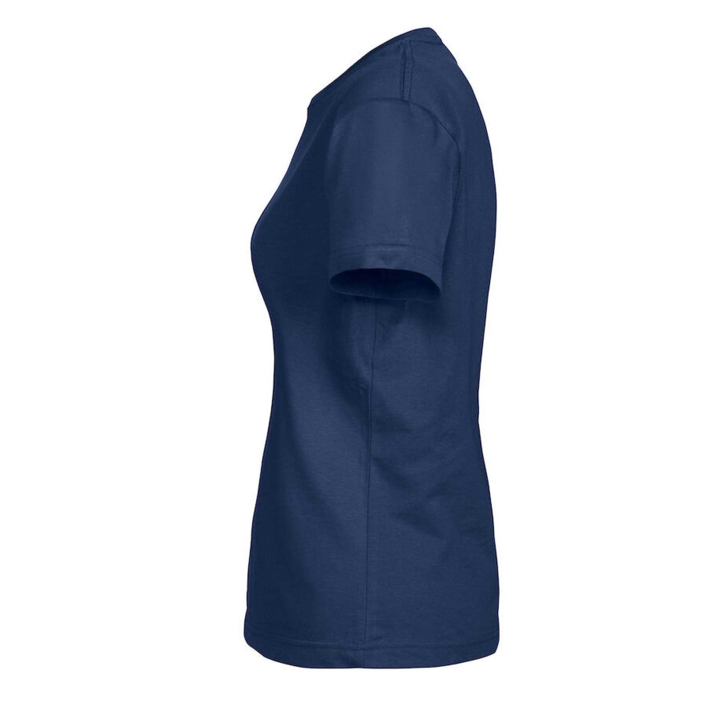 Ocean Blue - Front - Printer Womens-Ladies Heavier Pro T-Shirt