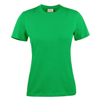 Fresh Green - Front - Printer Womens-Ladies Heavier Pro T-Shirt
