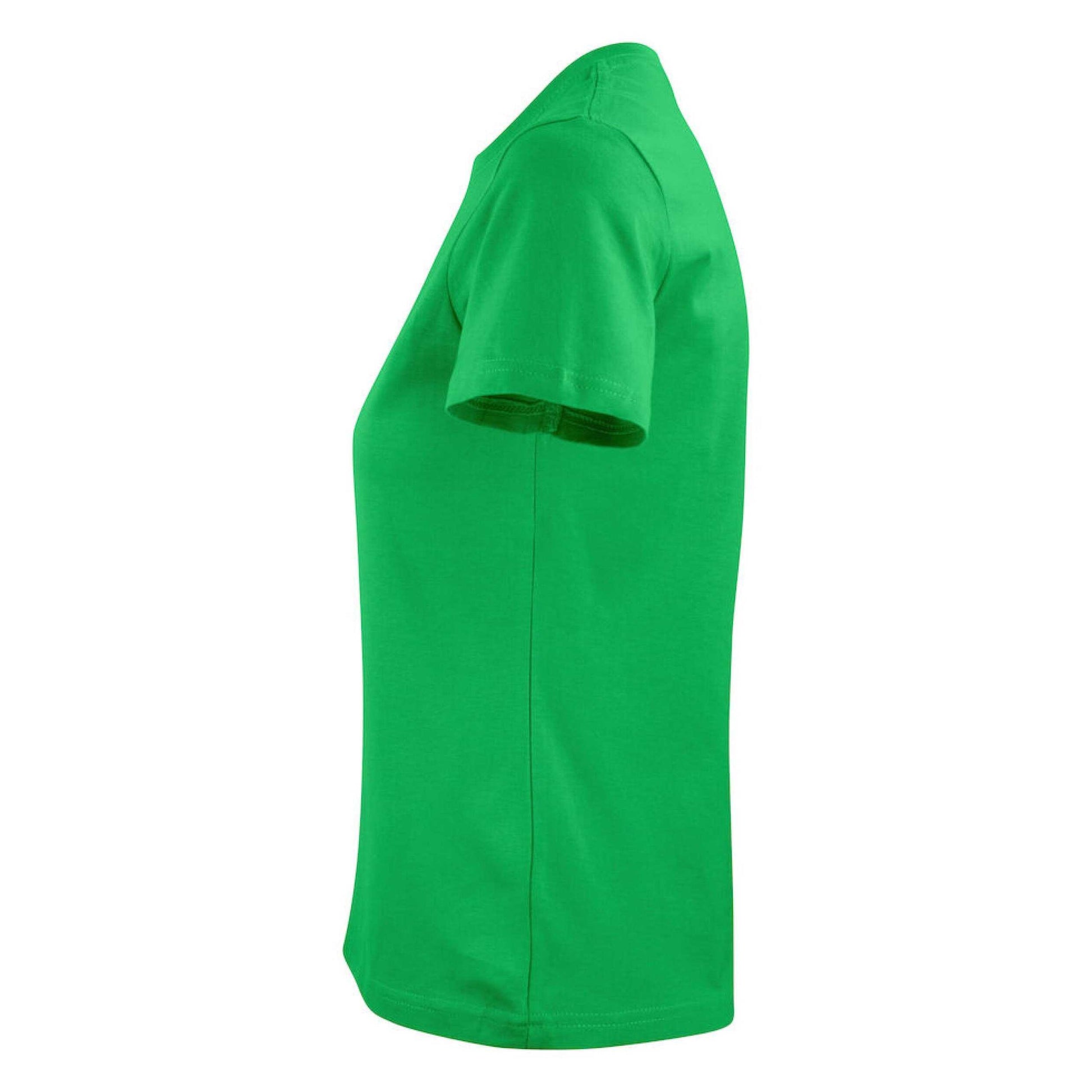 Fresh Green - Side - Printer Womens-Ladies Heavier Pro T-Shirt
