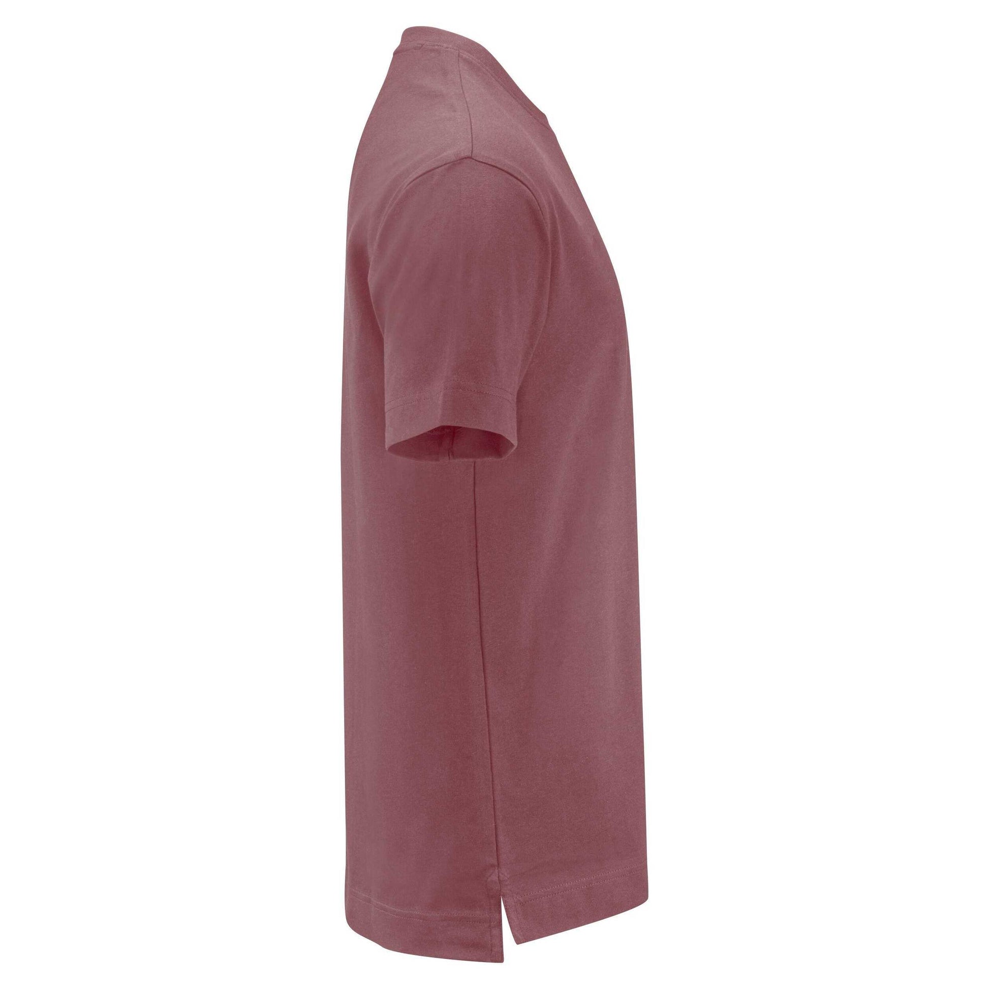 Dusty Red - Lifestyle - James Harvest Unisex Adult Devons Pocket T-Shirt