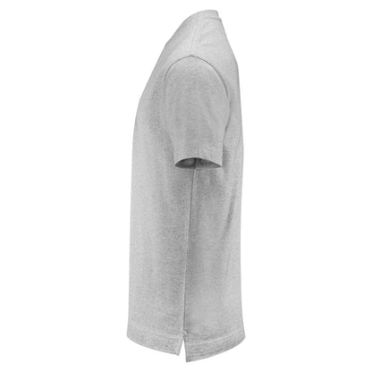 Grey Melange - Side - James Harvest Unisex Adult Devons Pocket T-Shirt