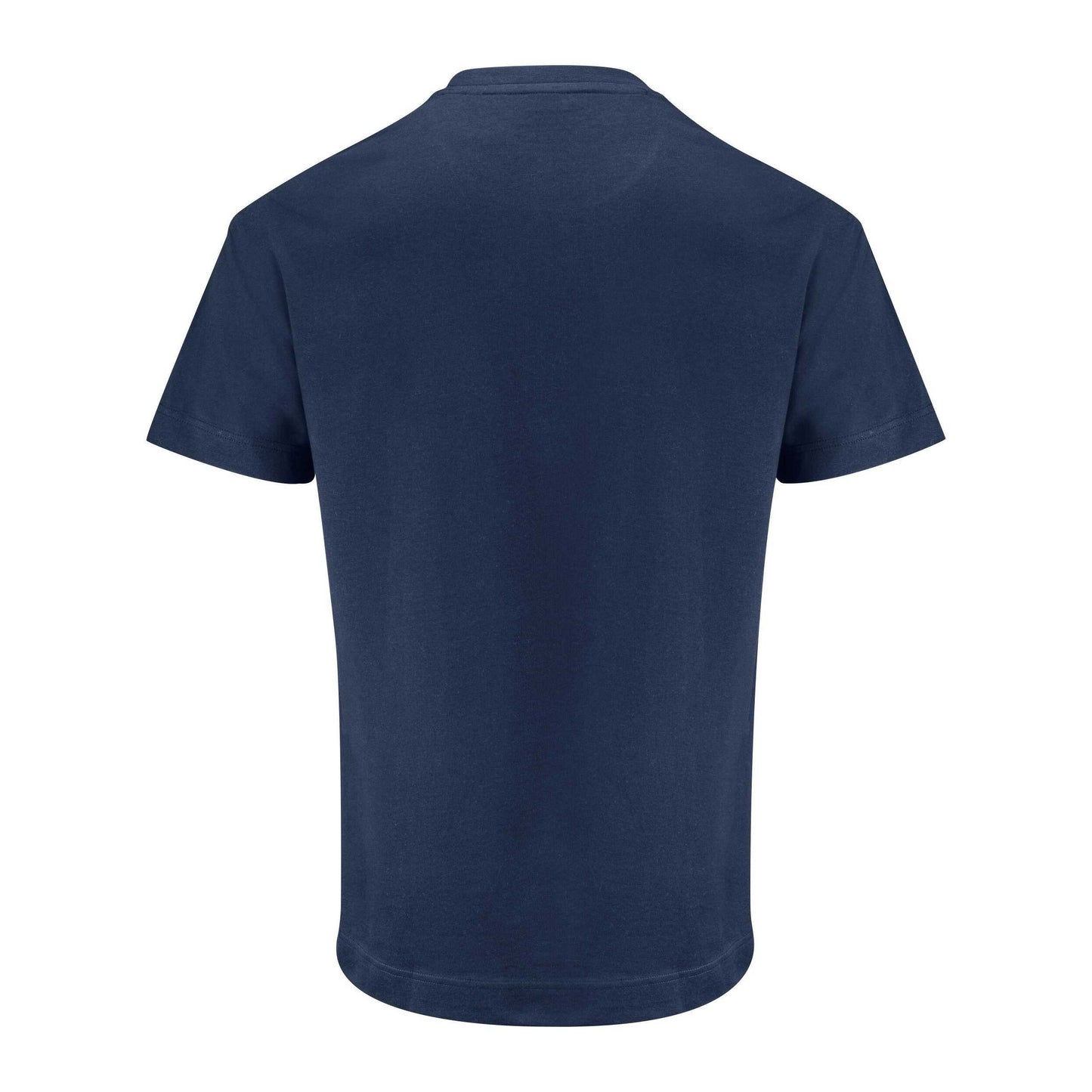 Navy - Back - James Harvest Unisex Adult Devons Pocket T-Shirt