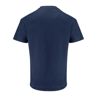 Navy - Back - James Harvest Unisex Adult Devons Pocket T-Shirt