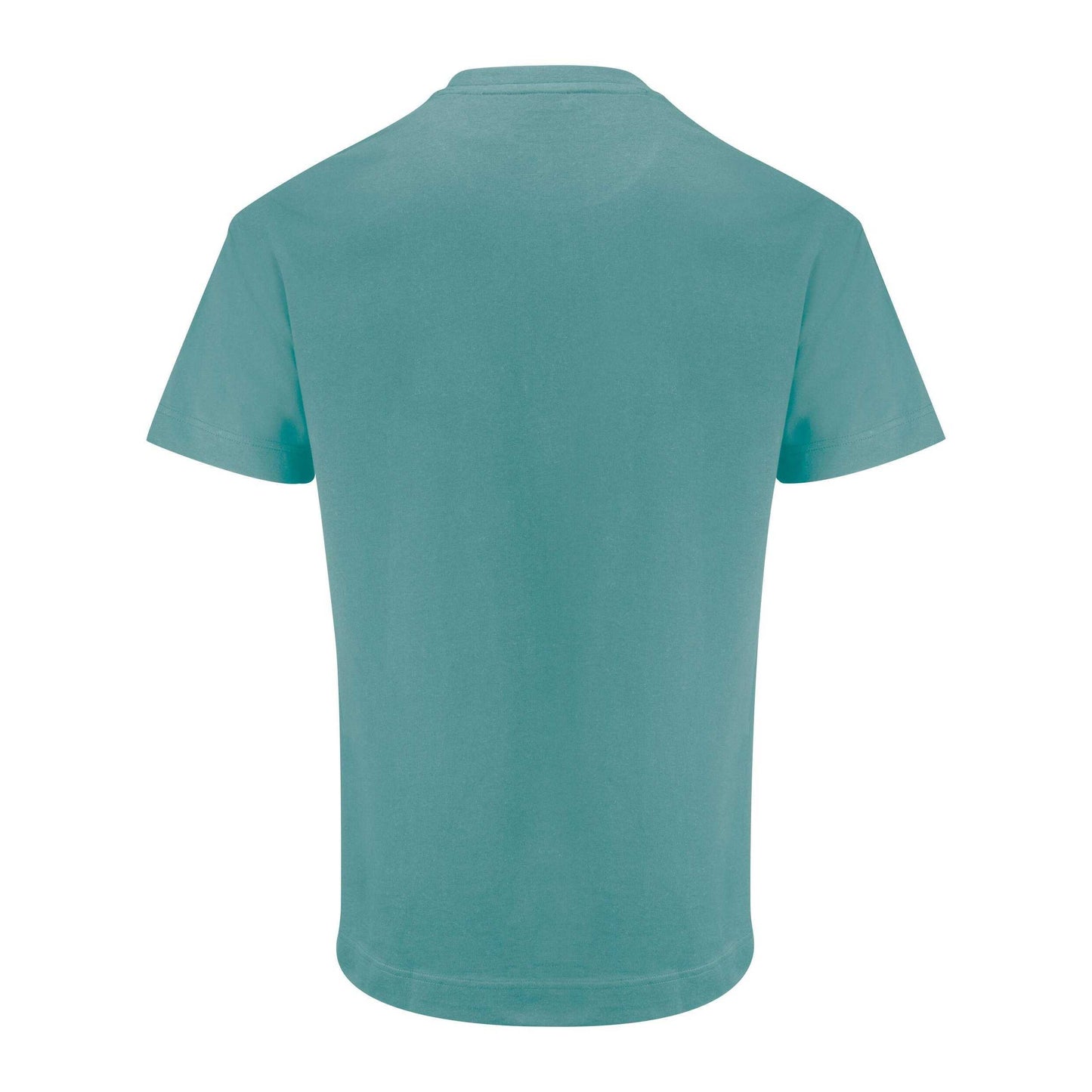 Aloe Green - Back - James Harvest Unisex Adult Devons Pocket T-Shirt