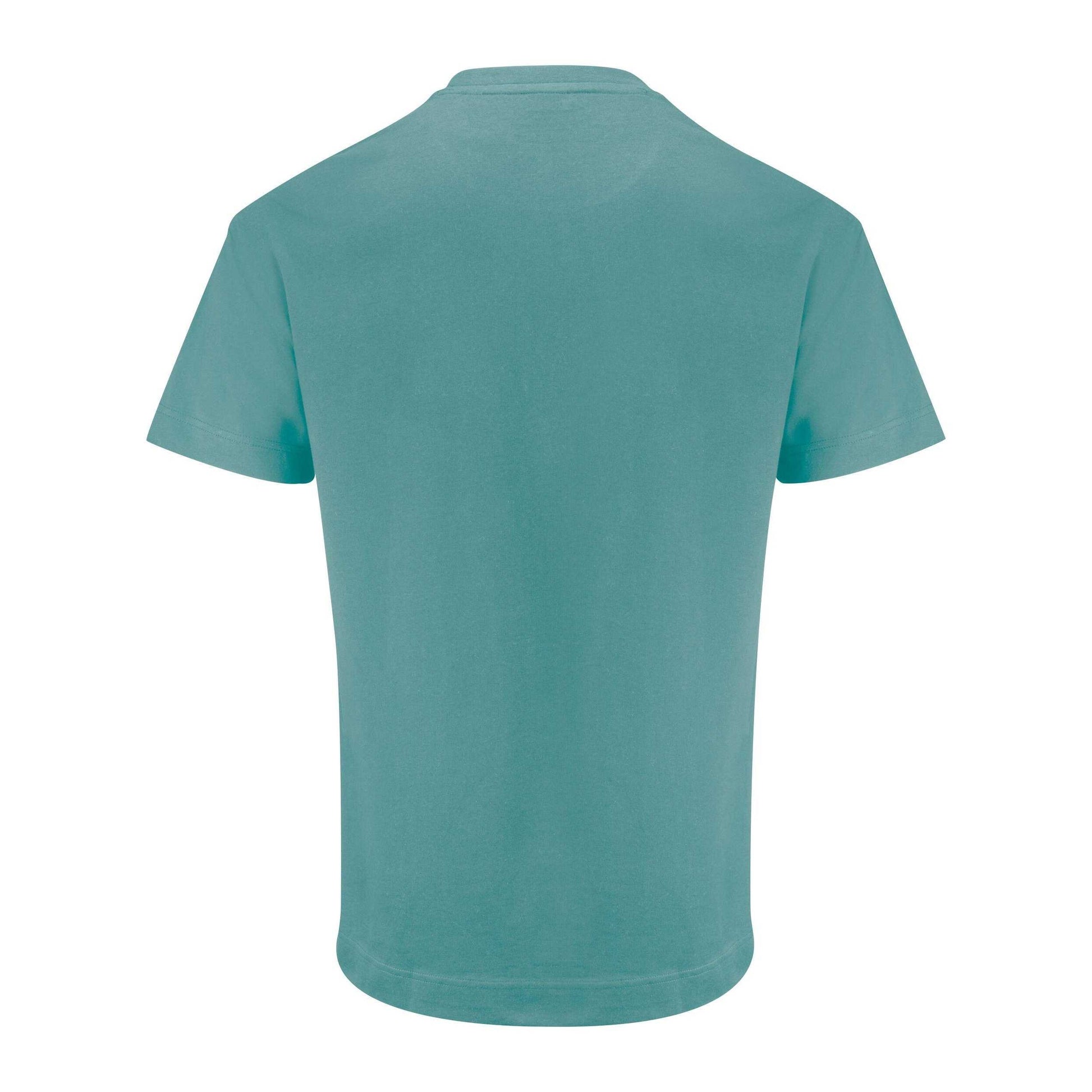 Aloe Green - Back - James Harvest Unisex Adult Devons Pocket T-Shirt