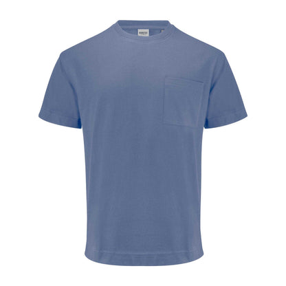 Summer Blue - Front - James Harvest Unisex Adult Devons Pocket T-Shirt