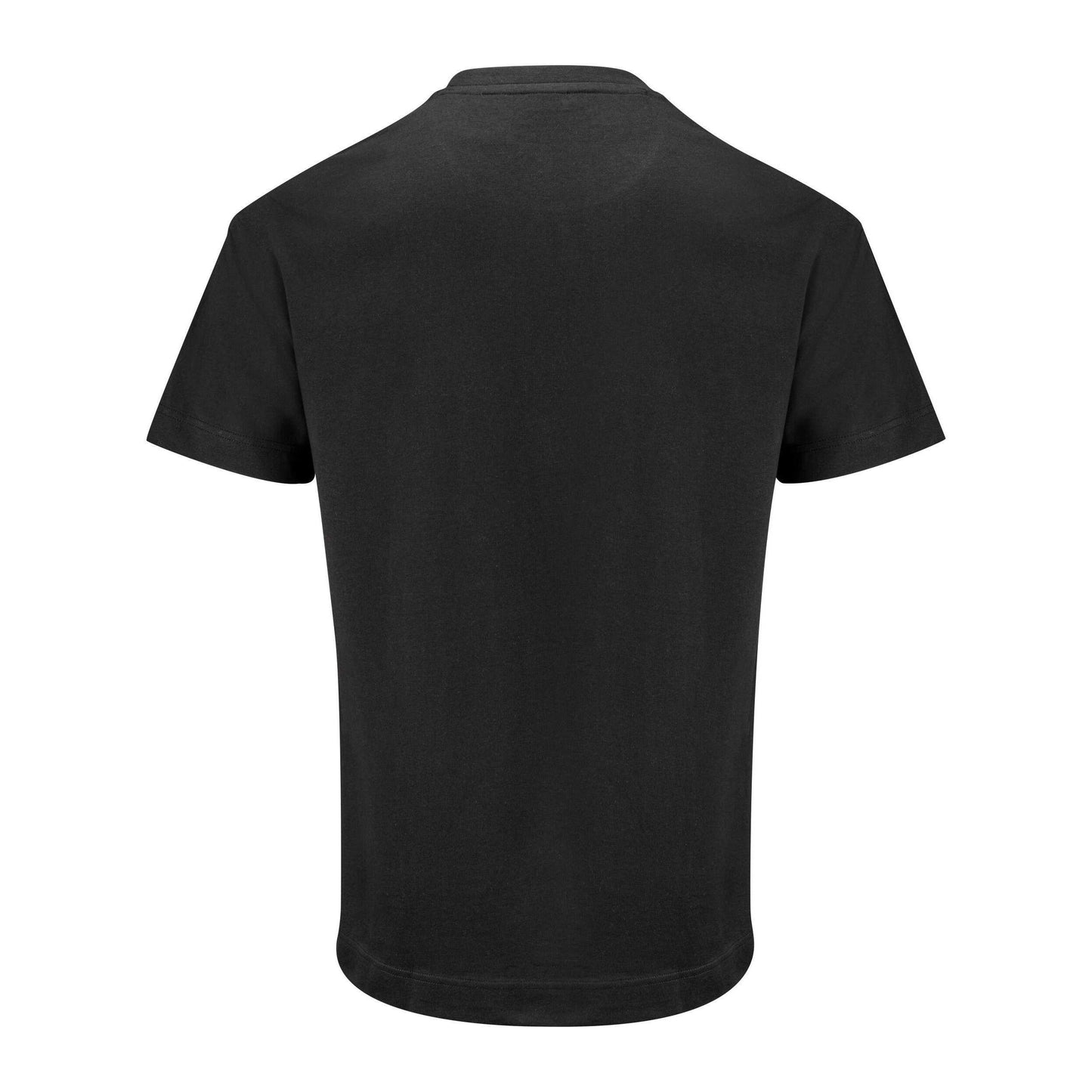 Black - Back - James Harvest Unisex Adult Devons Pocket T-Shirt