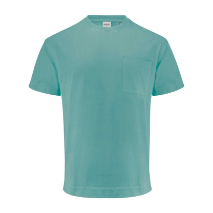 Aloe Green - Front - James Harvest Unisex Adult Devons Pocket T-Shirt