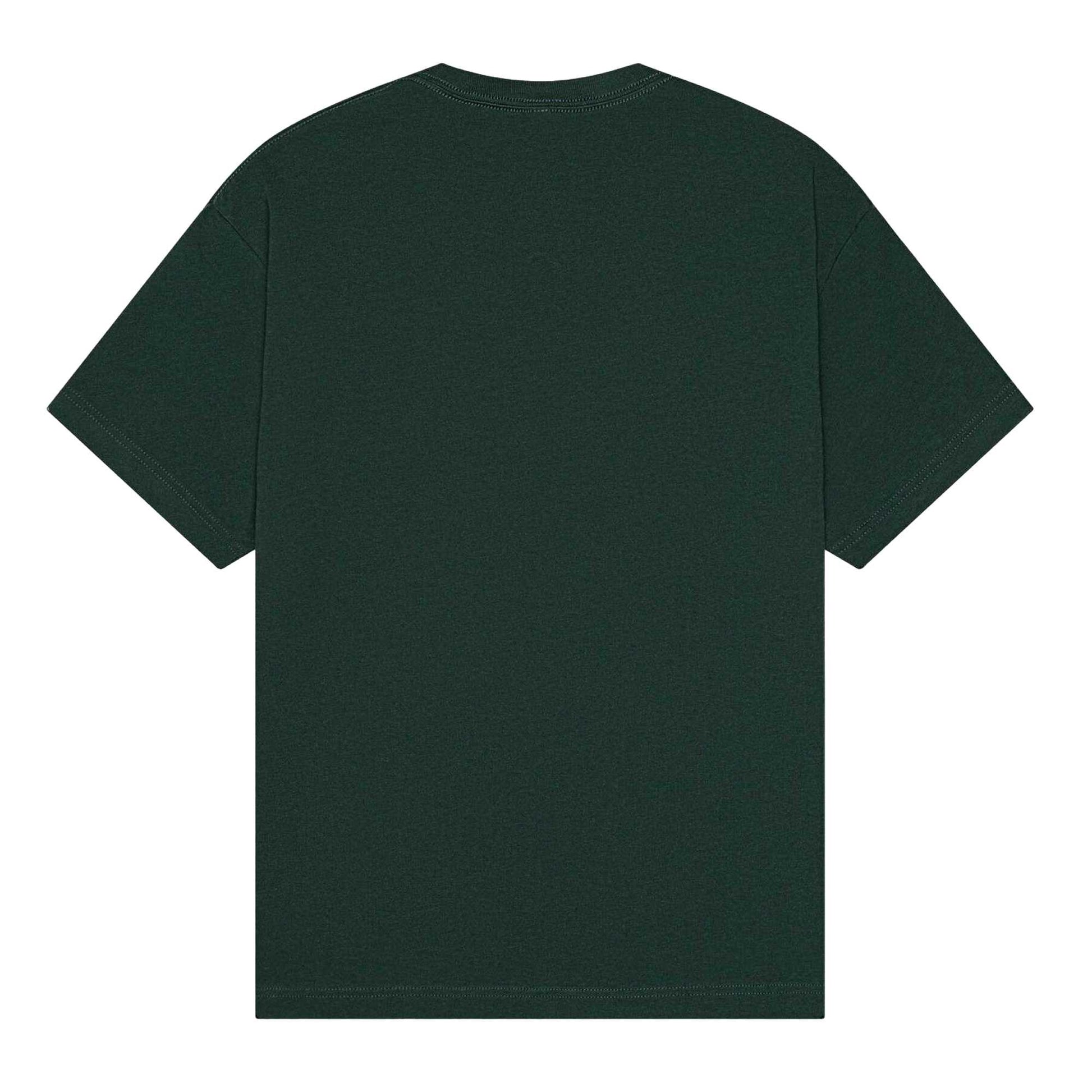 Forest Green - Back - Bella + Canvas Unisex Adult Heavyweight Boxy T-Shirt