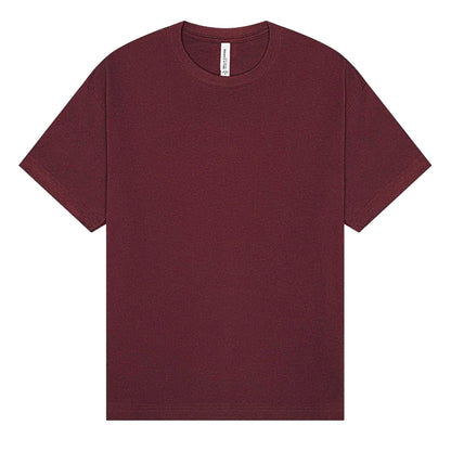 Maroon - Front - Bella + Canvas Unisex Adult Heavyweight Boxy T-Shirt