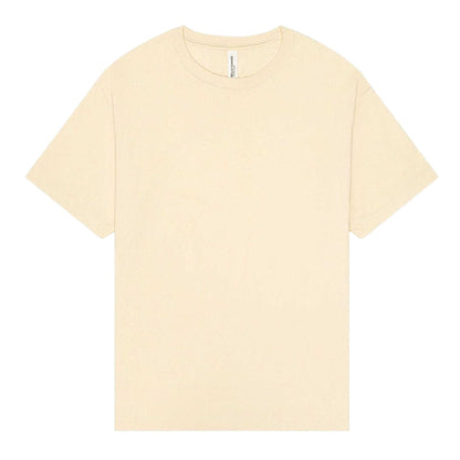 Natural - Front - Bella + Canvas Unisex Adult Heavyweight Boxy T-Shirt
