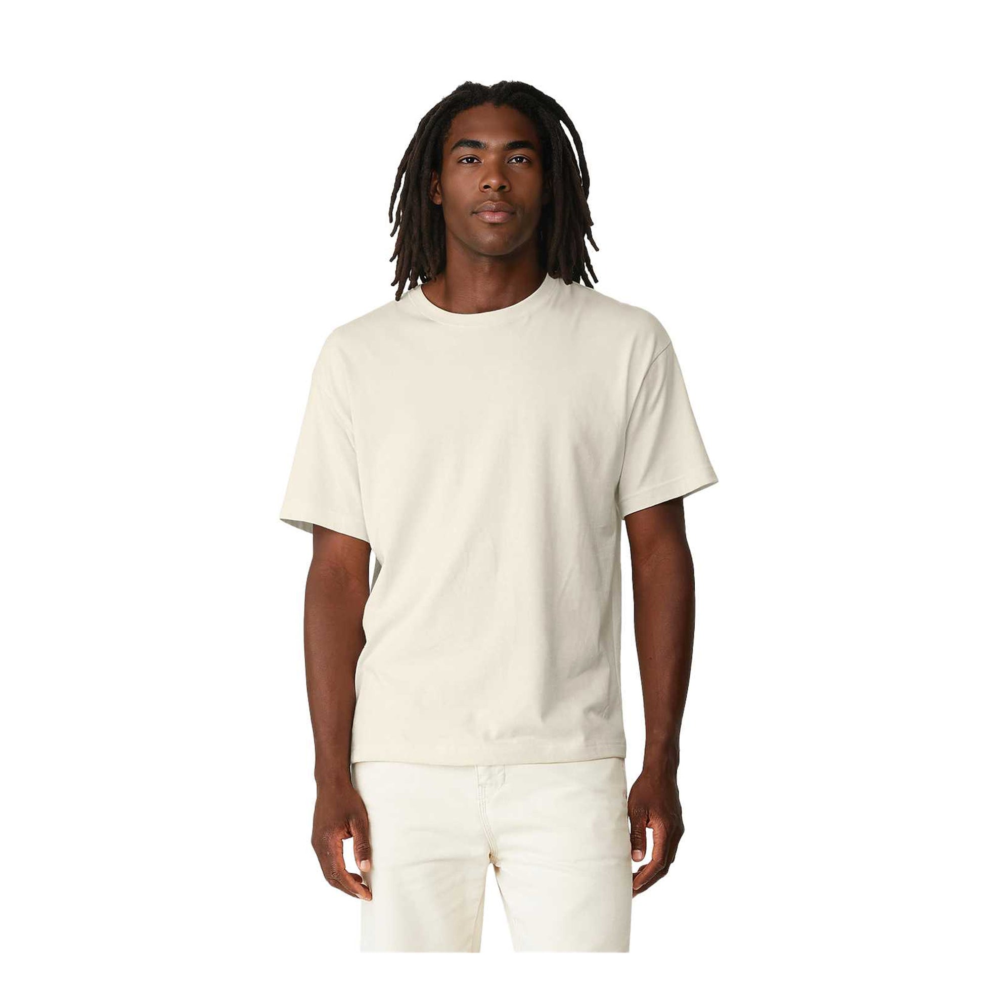Natural - Side - Bella + Canvas Unisex Adult Heavyweight Boxy T-Shirt